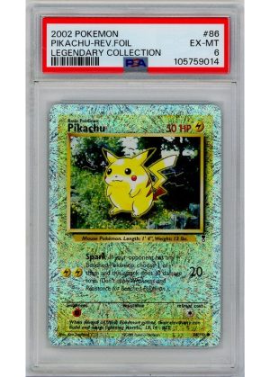 Pikachu 86/110 Reverse Foil PSA 6