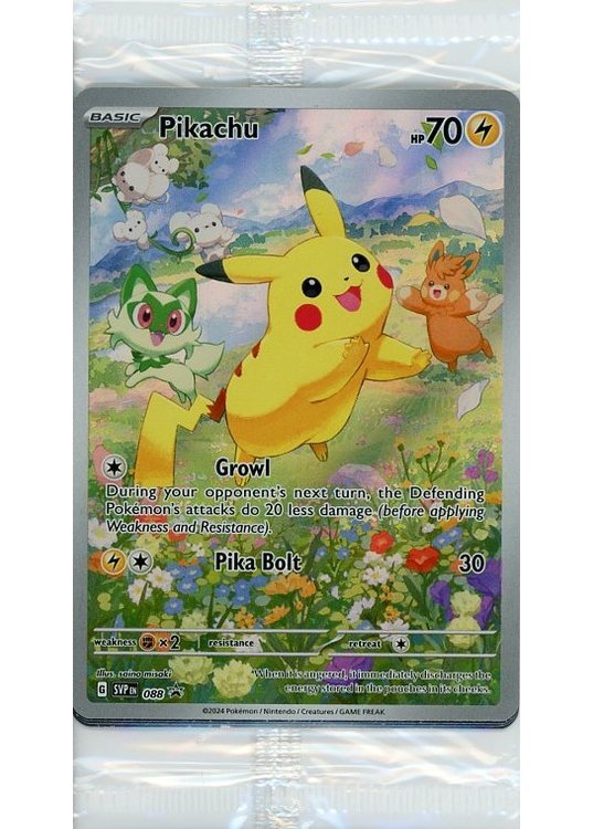 Pikachu - SVP088 - Sealed