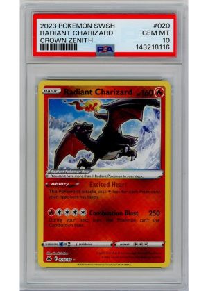 Radiant Charizard 020/159 PSA 10