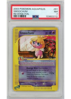 Smoochum – 61/147 – Reverse Foil – PSA 7