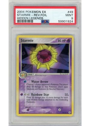 Starmie 49/101 Reverse Foil PSA 9