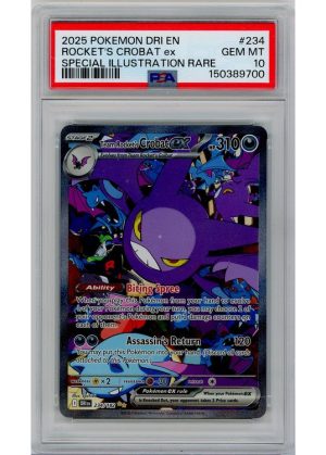 Team Rocket’s Crobat ex – 234/182 – PSA 10