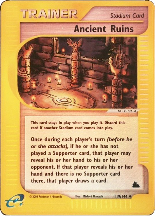 Ancient Ruins - 119/144 - Reverse