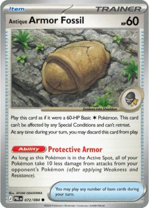 Antique Armor Fossil – 072/084