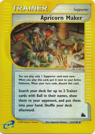 Apricorn Maker - 121/144 - Reverse