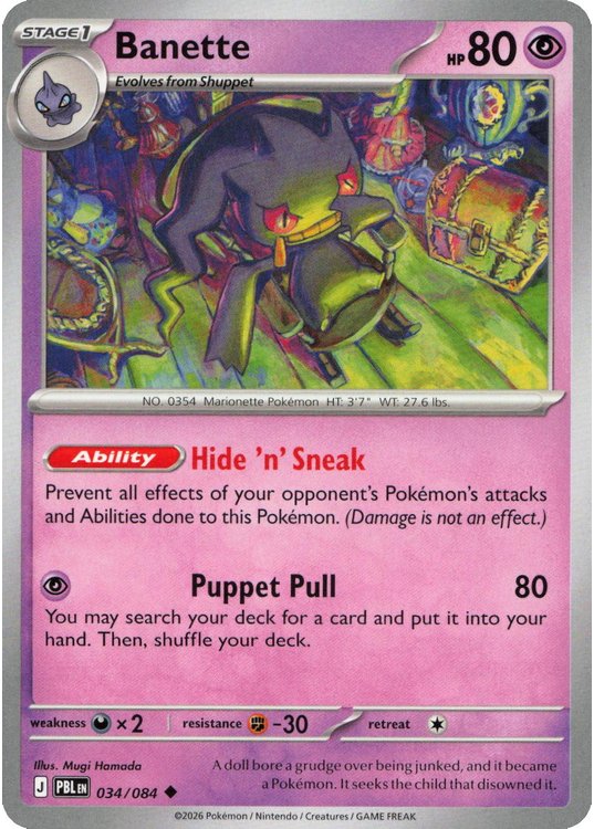 Banette - 034/084