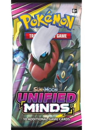 Booster Pack - S&M Unified Minds - Darkrai Pack Art