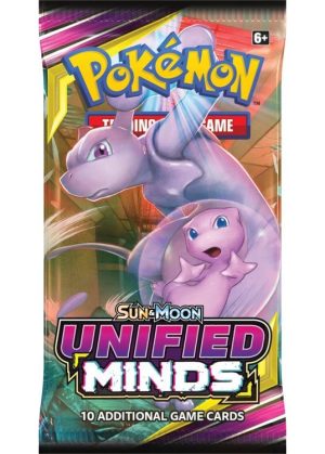 Booster Pack - S&M Unified Minds - Mewtwo Pack art