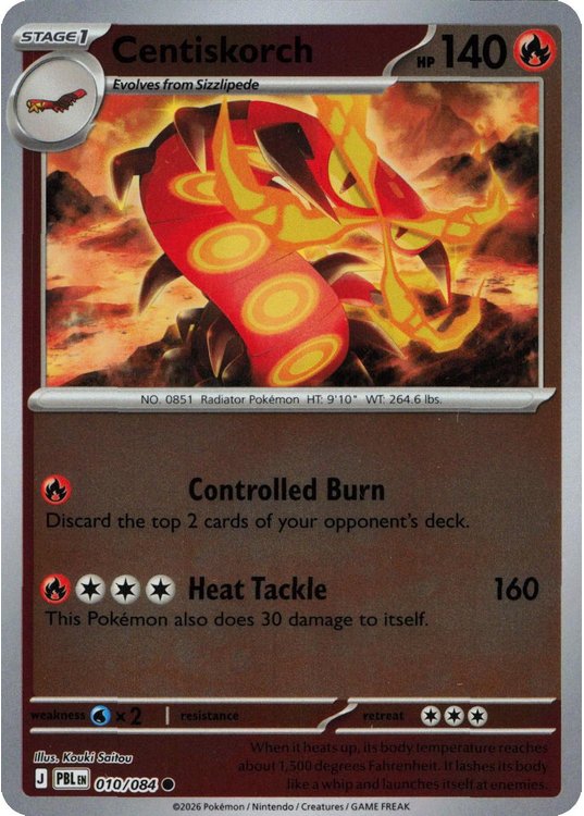 Centiskorch - 010/084 - Reverse