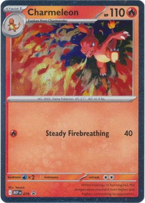 Charmeleon - MEP079 - Pokemon Mega Evolution promo