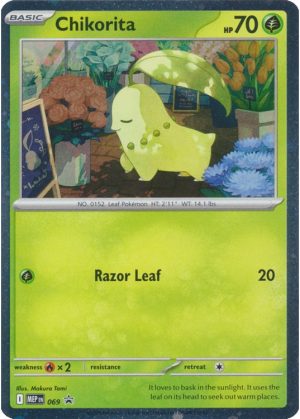 Chikorita - MEP069 - Pokemon Mega Evolution promo