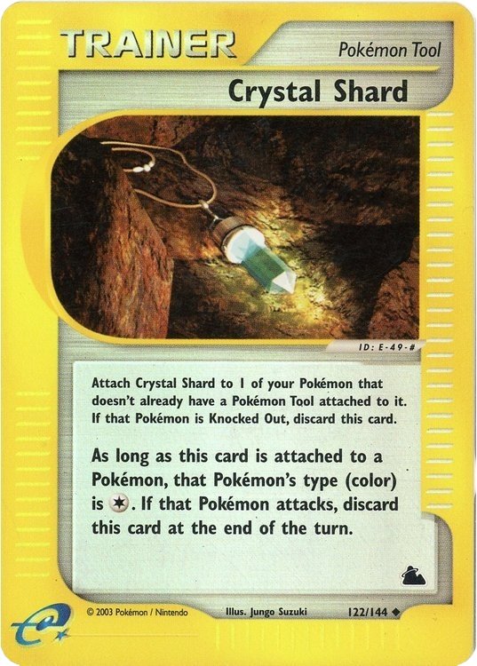 Crystal Shard - 122/144 - Reverse