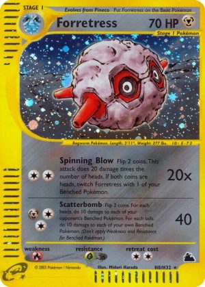 Forretress - H8/H32 (Holo)