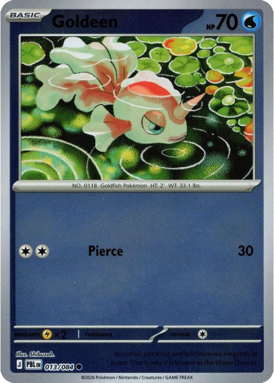 Goldeen - 013/084 - Reverse