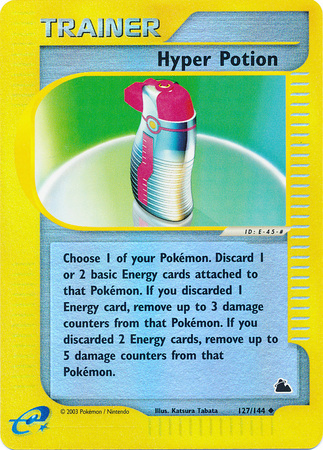 Hyper Potion - 127/144 - Reverse