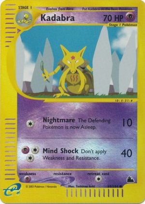 Kadabra - 69/144 - Reverse