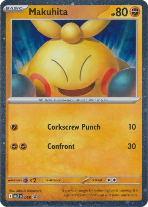 Mahukita - MEP068 - Pokemon Mega Evolution promo