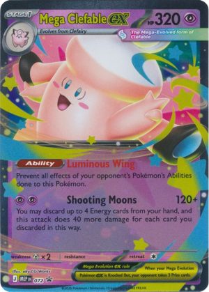 Mega Clefable ex - MEP072 - Pokemon Mega Evolution promo