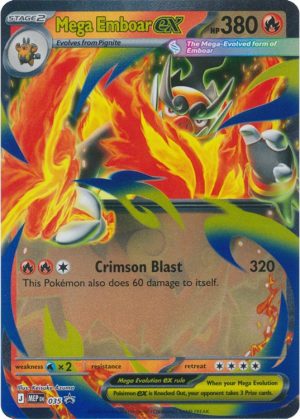 Mega Emboar ex - MEP035 - Pokemon Mega Evolution promo