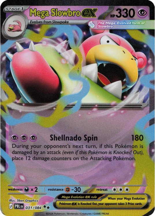 Mega Slowbro ex - 031/084