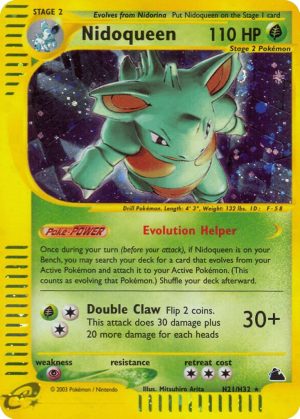 Nidoqueen – H21/H32 (Holo)