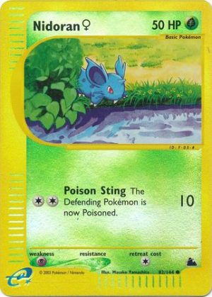 Nidoran ♀ – 82/144 – Reverse