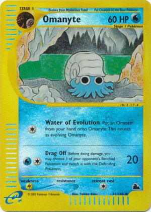 Omanyte – 41/144 – Reverse