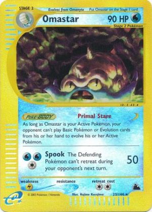 Omastar - 23/144 - Reverse
