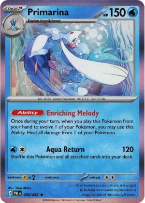Primarina - 020/084 (Holo)