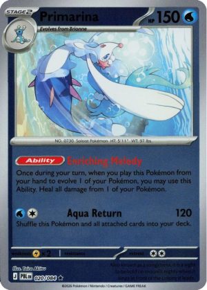 Primarina - 020/084 - Reverse