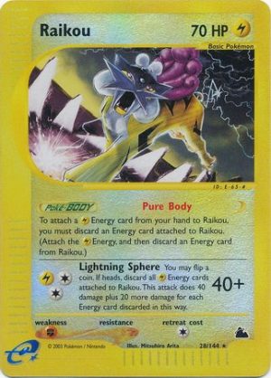 Raikou – 28/144 – Reverse