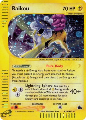 Raikou – H26/H32 (Holo)