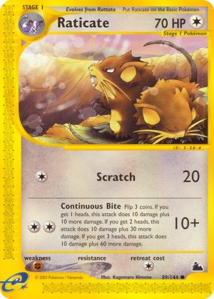 Raticate - 89/144