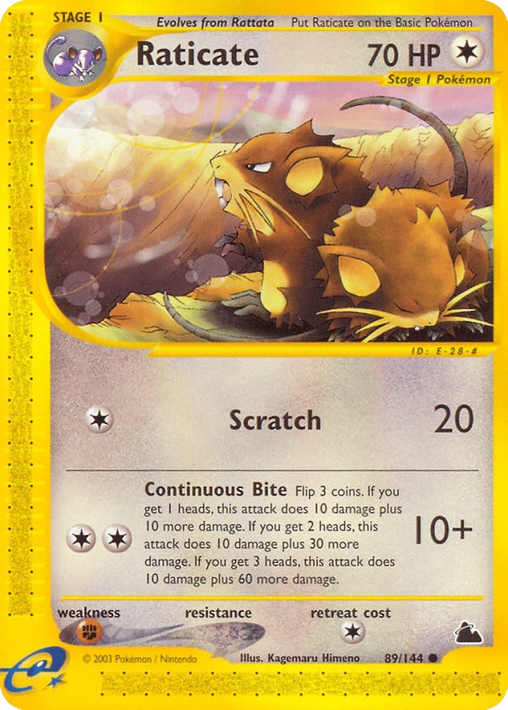 Raticate - 89/144