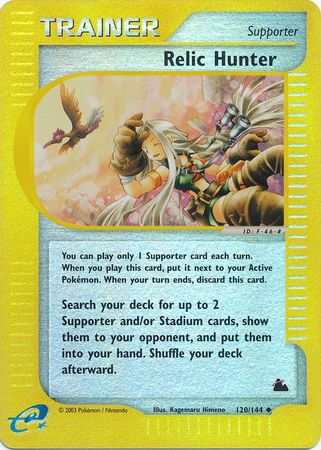 Relic Hunter - 120/144 - Reverse