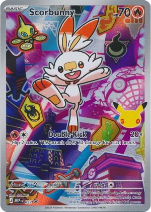 Scorbunny - MEP053 - Pokemon Mega Evolution promo