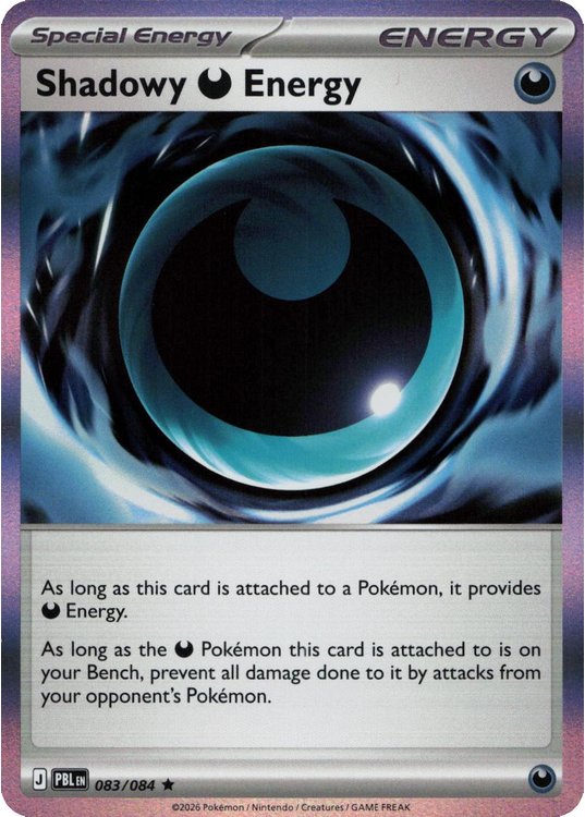 Shadowy Darkness Energy - 083/084 (Holo)