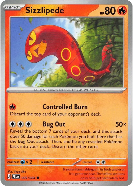 Sizzlipede - 009/084