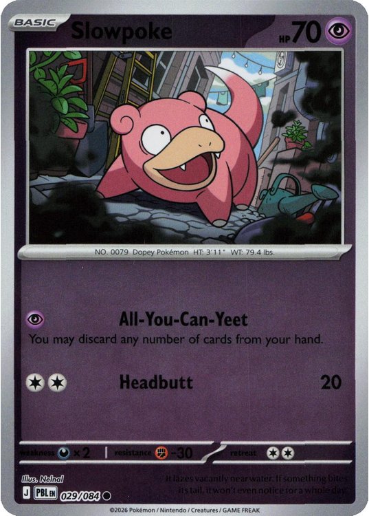 Slowpoke - 029/084 - Reverse