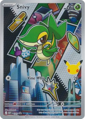 Snivy - MEP049 - Pokemon Mega Evolution promo