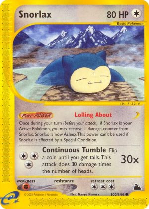 Snorlax – 100/144
