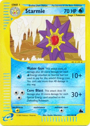 Starmie – 44/144 – Reverse