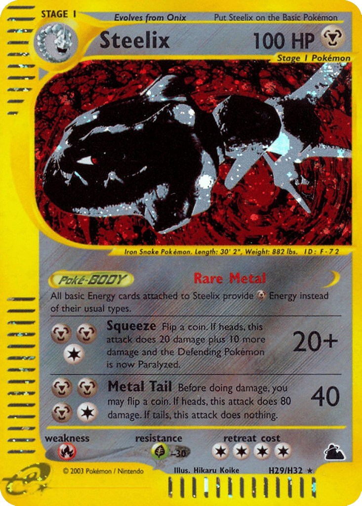 Steelix - H29/H32 (Holo)