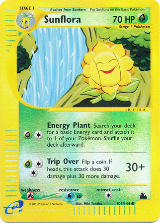 Sunflora - 105/144 - Reverse