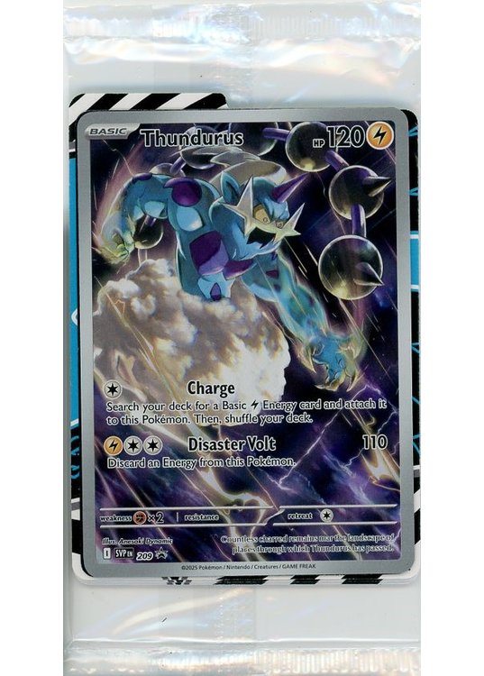 Thundurus - SVP209 - Sealed