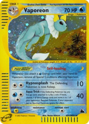 Vaporeon – H31/H32 (Holo)