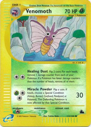 Venomoth – 111/144 – Reverse