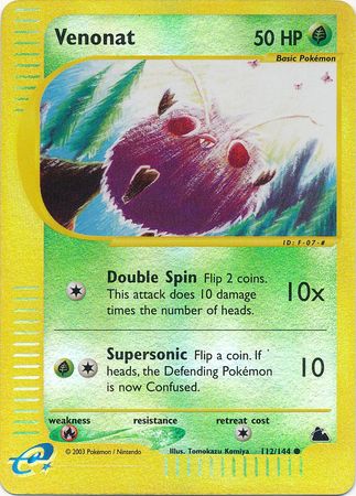 Venonat - 112/144 - Reverse