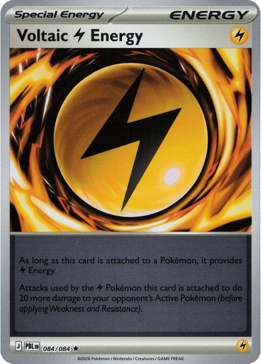 Voltaic Lightning Energy - 084/084 - Reverse