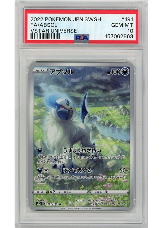 Absol 191/172 PSA 10